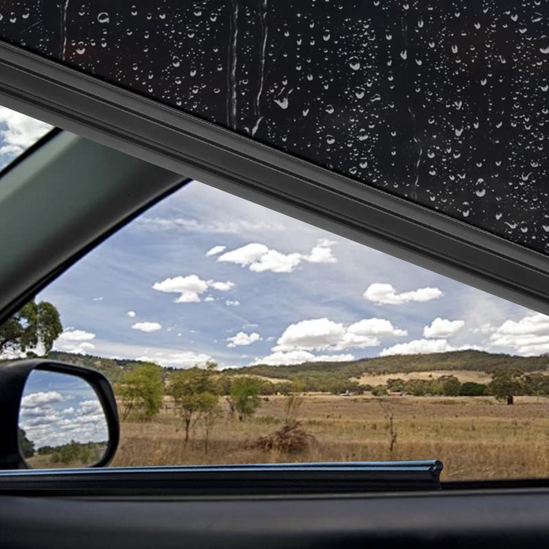 Auto Seitenscheibenwischer Multifunktionale Gummi Seitenscheibenwischer 2 Stück Verschleißfeste Autozubehör Seitenscheibenwischer Set Für