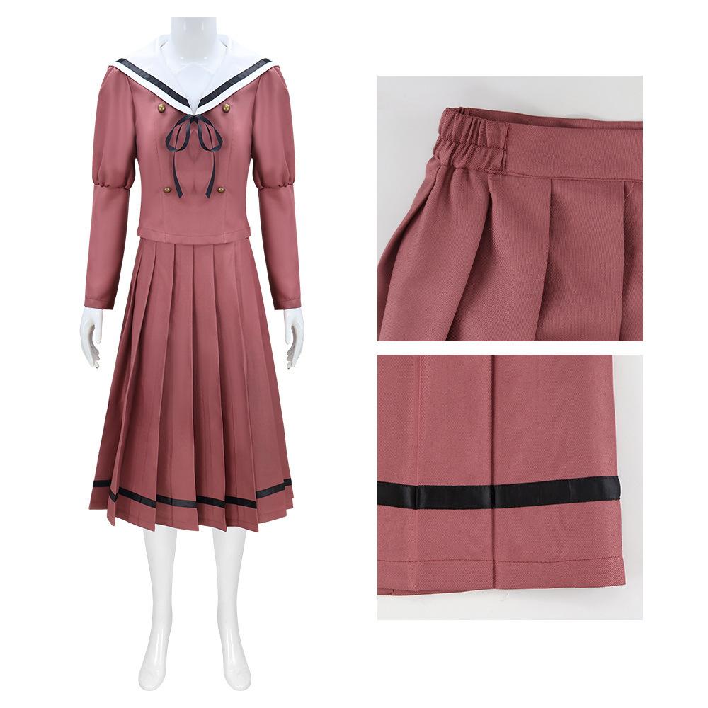 Anime The Fragrant Flower Blooms With Dignity Waguri Kaoruko Cosplay Costume Jk Uniform Carnival Women Casual Halloween Set