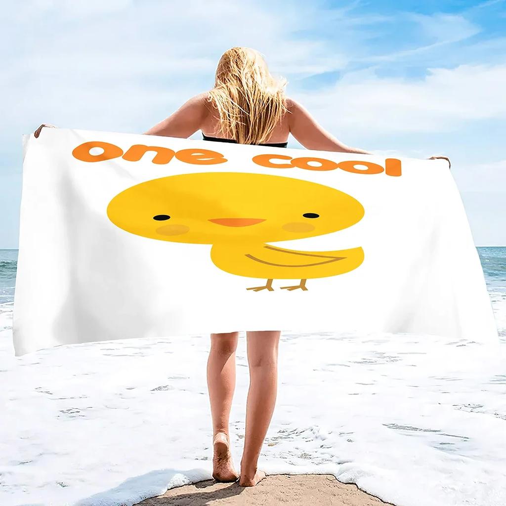 Duck Beach Towel Chair Thick Soft Quick Dry Lightweight Absorbent Towel Blanket Extra Large Pool Swim Travel Soft Towel Blanket