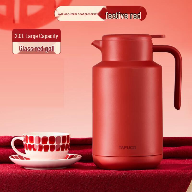 TAFUCO Insulated Thermos Flask 2L