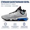 Nike Pánské tenisky Air Zoom GT Jump 2 EP All-Star Stříbrná metalíza-Stříbrná světlá-Foto modrá FZ5742-001