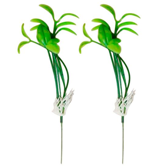 10Pcs Bean Sprout Artificial Fake Plant Plastic Potted Home Office Table Desk