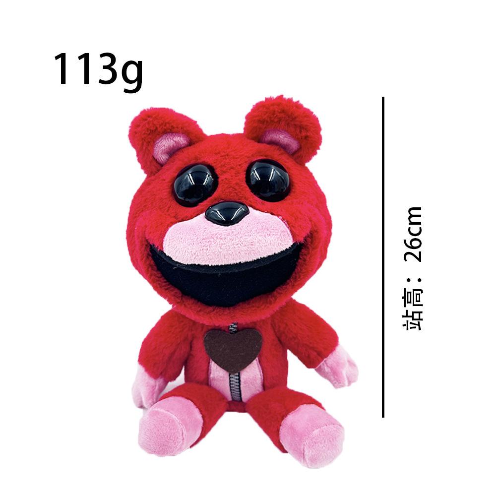 Poppy Playtime Paarse Kat Pluche Speelgoed Lachende Beestjes Maanpatroon Kat Knuffelpop Spel Merchandise Kindercadeau