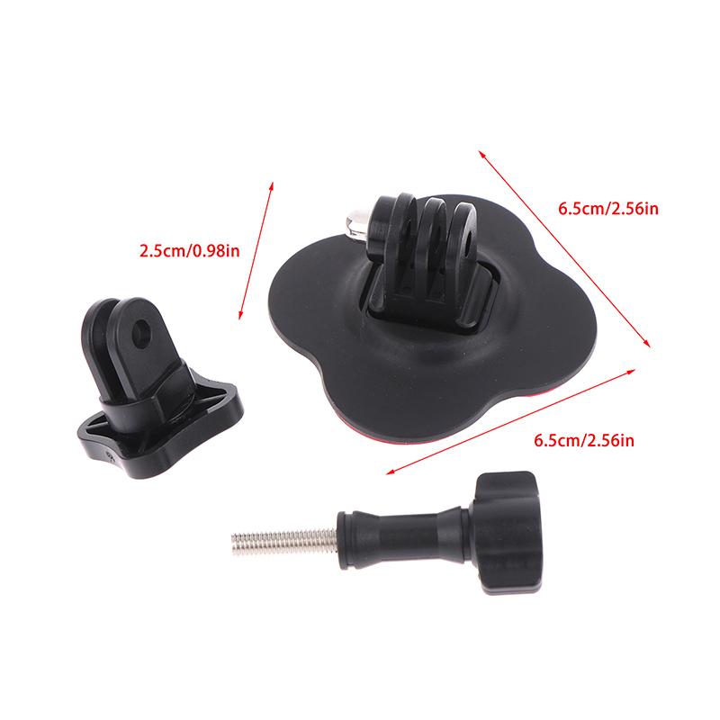 Universal Flexible Helmet Mount For 13 12 11 10 9 Insta360 X4 X5 Ace Pro Sports Camera Curved Flat Adhesive Base Accessory