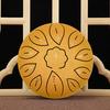 6-Inch Steel Tongue Drum with Mallets Note Stickers Stand 11 Notes Meditation Yoga Sound Therapy Hand Pan Drum Musical Percussion Instrument