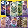Mandala Chakra Insist Yoga Phone Case For iPhone 17 Air 16 15 Plus 11 14 Pro Max 13 Mini 12 7 8 + SE Pattern Art Customized Cove