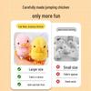 Clockwork Jumping Chick: Educational Plush Toy for Infants & Toddlers