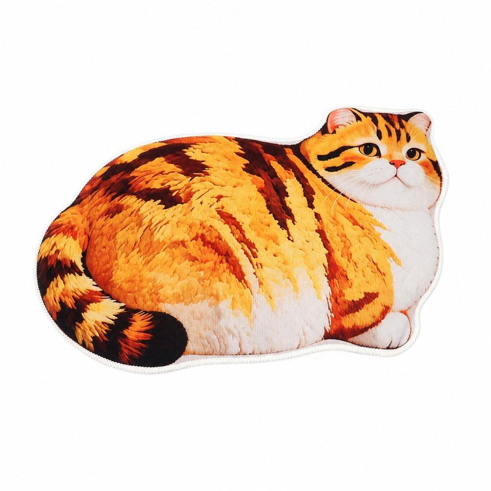 Ginger Cat Bathroom Carpet Russian Blue Floor Mat Entrance Carpet Living Room Tea Table Bedside