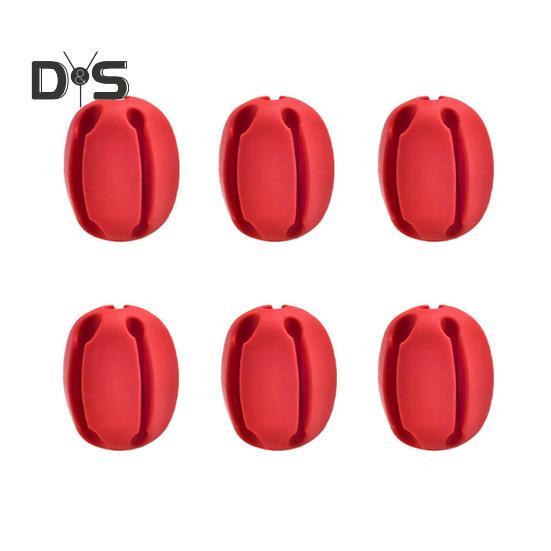 

6 шт. фиксированный шар для удочки 4/5/8/9/10 мм 5 отверстий не царапается многоразовый протектор для удочки зажим для фиксации инструменты рыболовные принадлежности красный