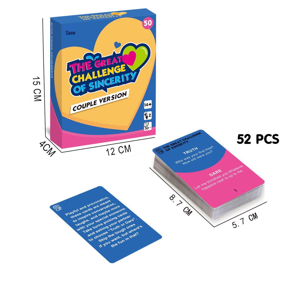 English Version Casual Board & Card Games for Gatherings