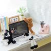 Cat Rabbit Cute Bear Magnetic Cartoon Plush Kid Toy For Desktop Decoration