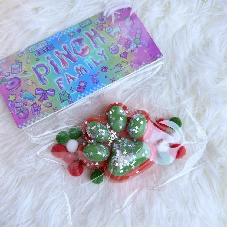 Super Soft Plush Cat Claw Blind Bag: Music Pinch Decompression Toy