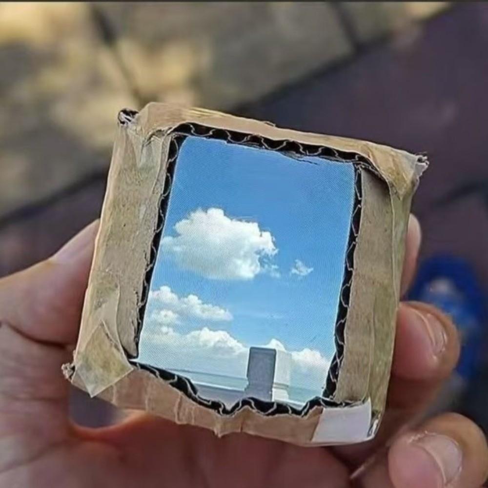 Gifts Handmade Waist-level Viewfinder 3D Printing DIY Fresnel Lens Portable 50 Optical Lens