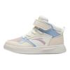 Anta Kids Synthetic Leather Fashion Versatile Lightweight Shock Absorption High-Top Kids Skate Shoes Kids Sneakers White Blue A22439983-3