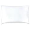 Nishihaya Japanese Buckwheat Husk Pillow, Made In Japan, Washed Cotton, with Pillowcase, Adjustable Height, Small, White