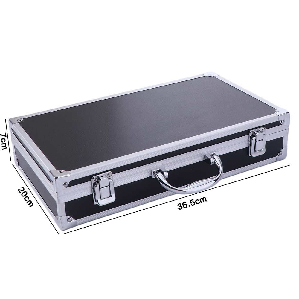 Portable Karaoke Storage Case Hard Shell Instrument Box Microphone Carrying Case Outdoor