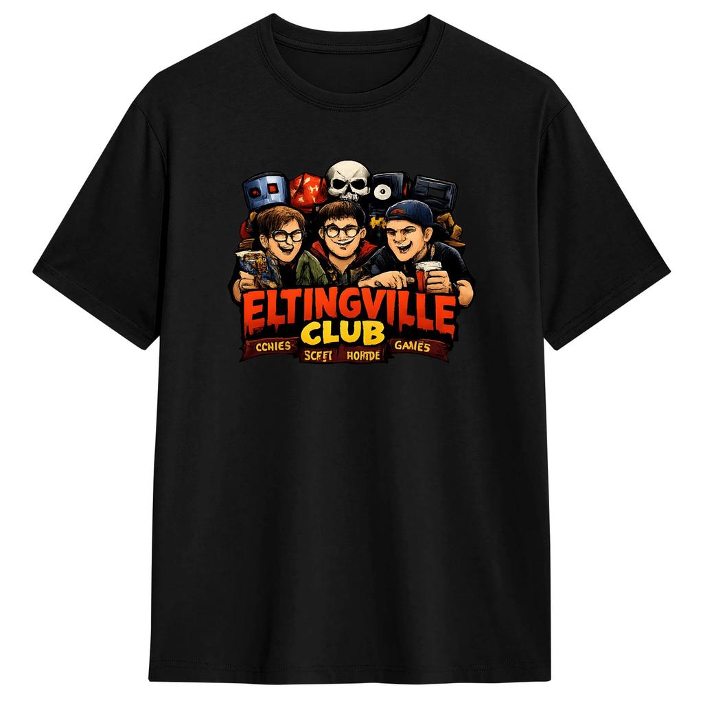 Streetwear T Shirt The Eltingville Club Pure Cotton Tshirts Fashion Tshirt For Unisexs Summer Y2k Classic Short Sleeve Tees