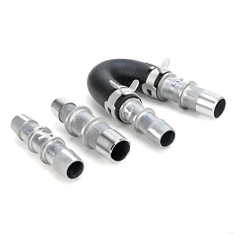 

87HE Automotive Aluminum Engine Heater Bypass 626-001 with 5/8 3/4 Hose for Most Common Heater Hoses