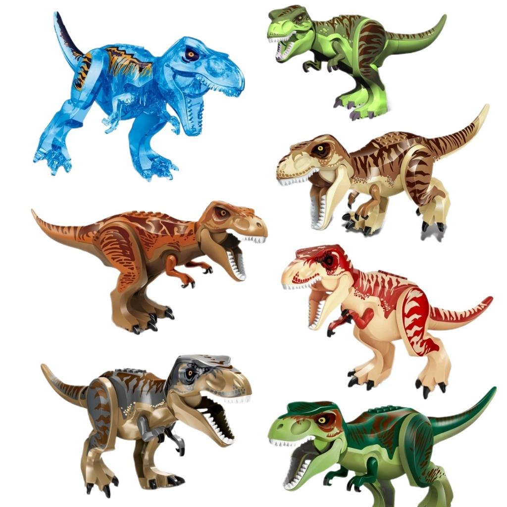 20CM Huge Raptor Building Blocks Dinosaur Bricks Tyrannosaurus T
