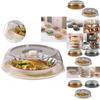 Multi-layer Transparent Food Cover For Home Dining Table With Dustproof Features