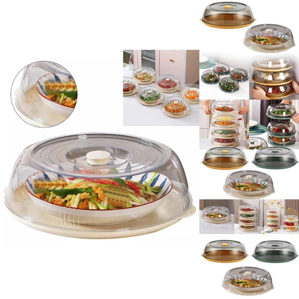Multi-layer Transparent Food Cover For Home Dining Table With Dustproof Features