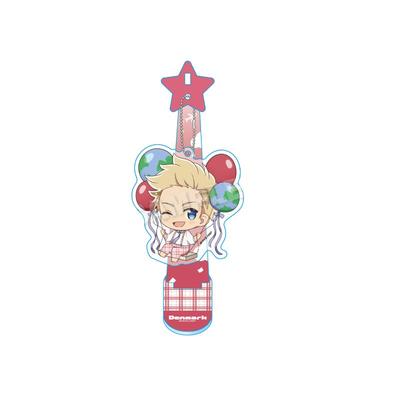 Hetalia Denmark Barunko Stand Keychain WorldStars