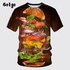 Sweetie Cherry Cake Graphic T Shirt For Men Clothing Unisex 3D Print Fruit