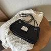 Stylish Vintage Chic Women's Shoulder Bag Trendy Casual Commute Chain Small Purse