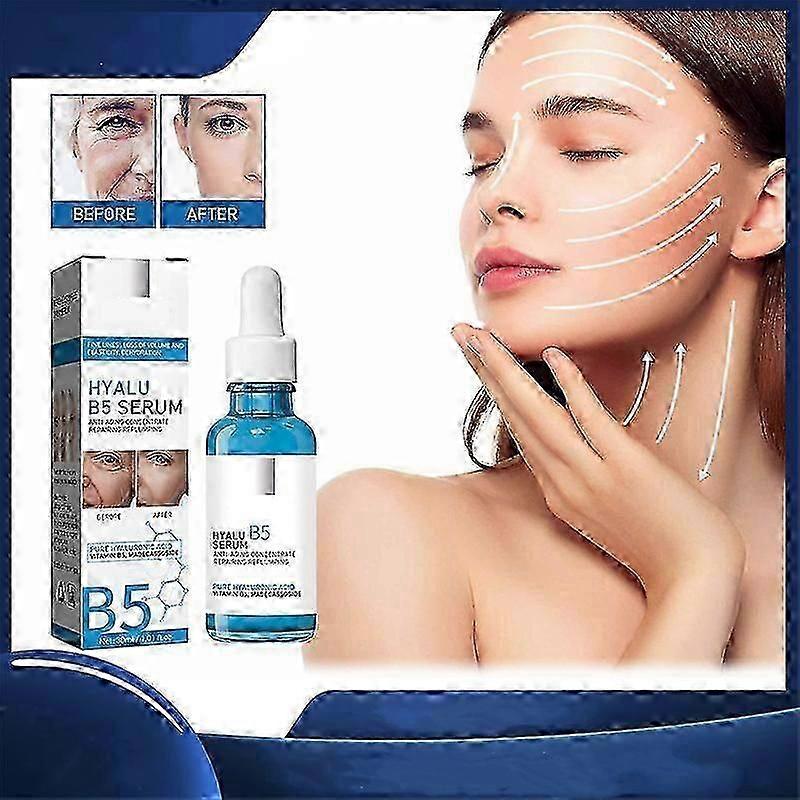 3 Stück Anti-Aging Hyalu B5 Serum Anti-Falten Konzentrat Reparierendes Serum 30ml