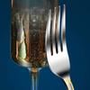 4Pcs Gold Embossed Knife Fork Spoon Retro Western Cutlery Stainless Steel Cutlery Silverware Dinner Set