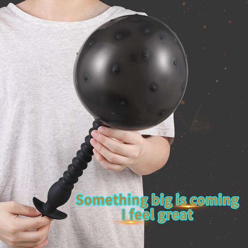 Nafukovací anální kolíky, dildo, anální dilatátor, masáž prostaty, silikonové sexuální hračky, fisting, 18+, ocasní kolík
