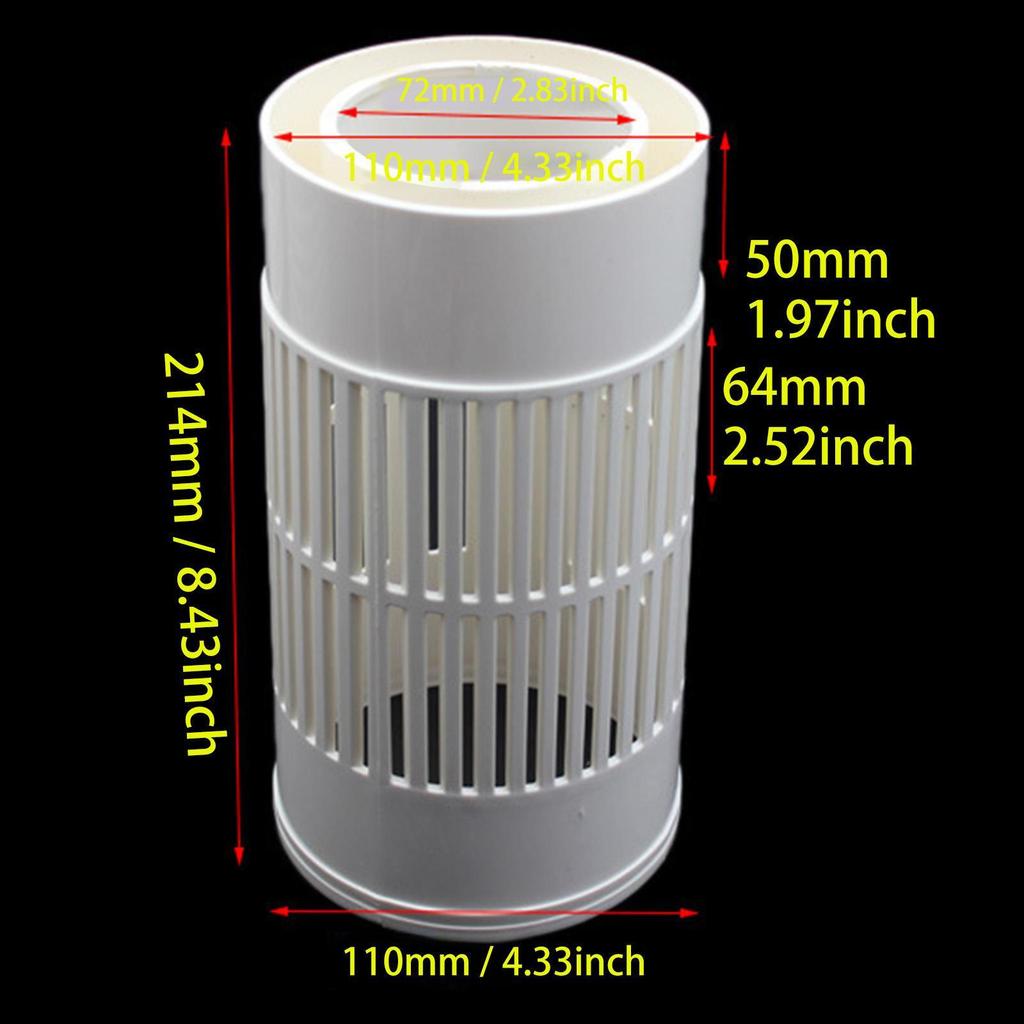 Aquakultur-Poolablauffilter für Fischteich-Abfallmanagement