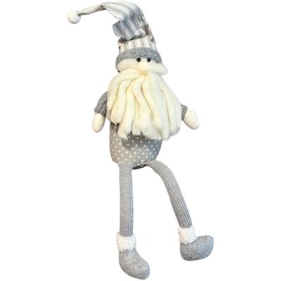 Vivienne with Swinging Christmas Ornament "Santa Legs, 27.5cm, Gray" QAH21/038A