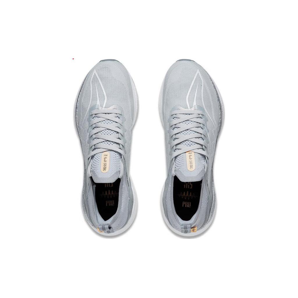 New LiNing YueYing 3.0 Pro Lightweight Low Top Running Shoes Men's Gray ARHT017-6