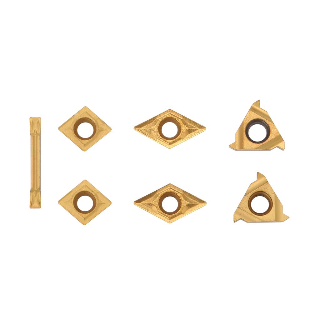 7szt. 10mm uchwyt tokarski z chwytem wytaczadłowy z wkładkami z węglików spiekanych