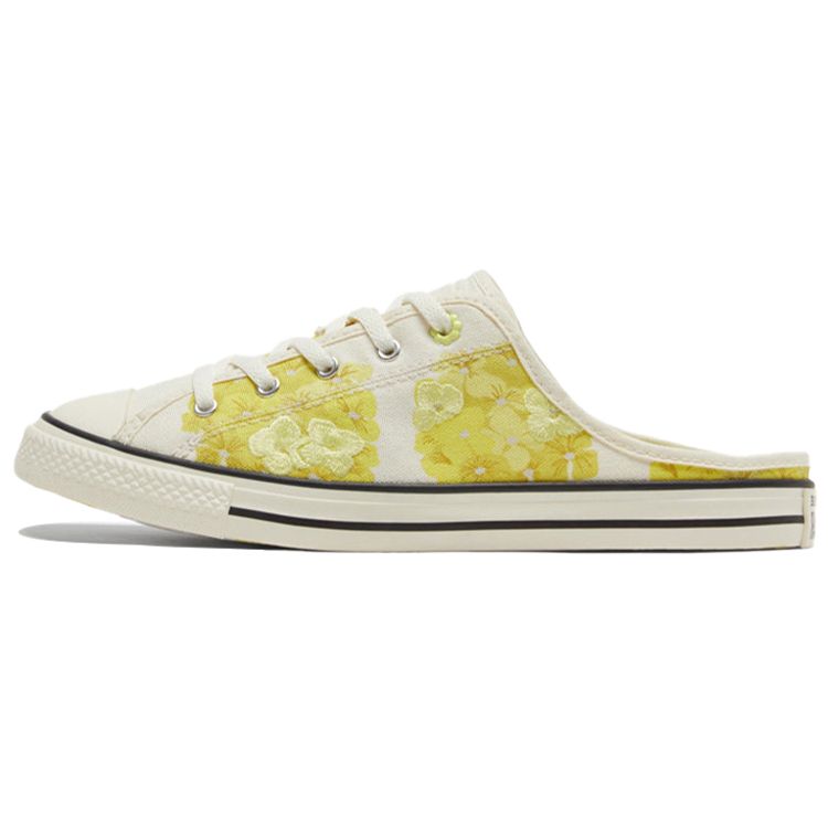 Converse Chuck Taylor All Star Mule Fashion Floral Rubber Slide Sandals Women Sandals Light-Yellow 570583C