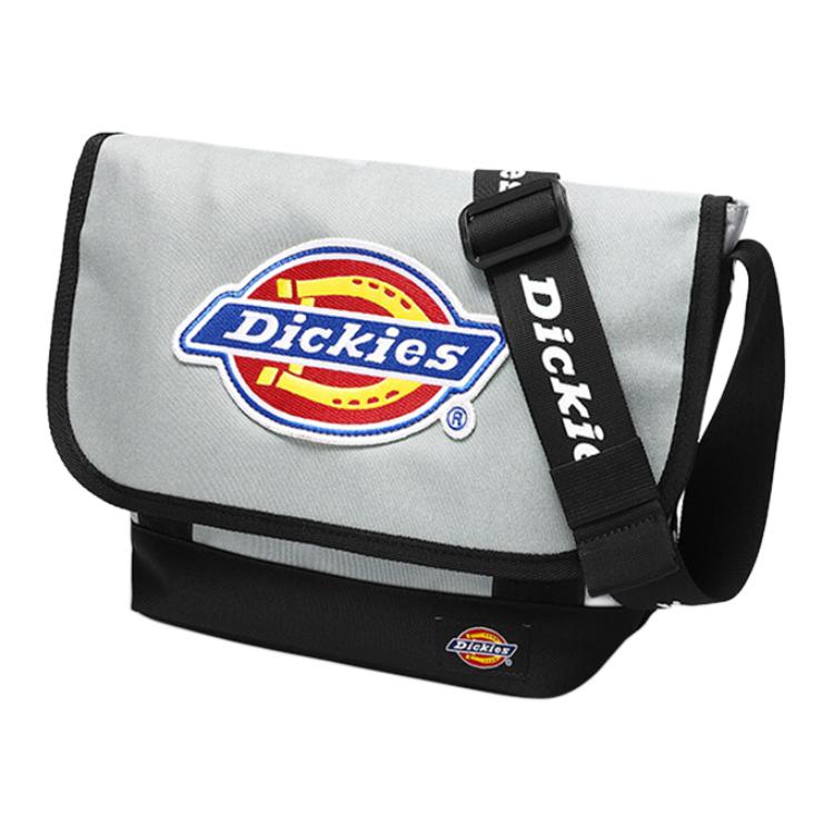 New Dickies Polyester Messenger Bag, Shoulder Bag, Crossbody Bag Medium Unisex Shadow Gray 193U90LBB08GY02