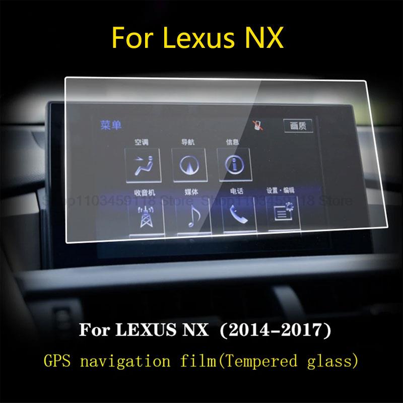 

Tempered Glass screen Protective Film For Lexus NX 200t 300h 2014-2017 Car Navigation GPS Interior anti-scratch Accessories 205x105mm