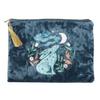 Midnight Hare Velvet Cosmetic Bag