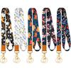 Lanyards for ID Badges Car Keys 5 Pack, Cute Keychain Key Lanyard for Women Teacher