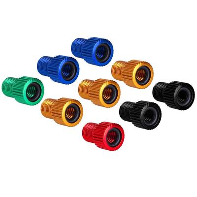 10x Car Valve Adapter Converter Bicycle Bike Tube Pump Air Compressor Tools