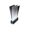 Sigel Frozenacrylic Desk Display for A5 Double-sided Light Black