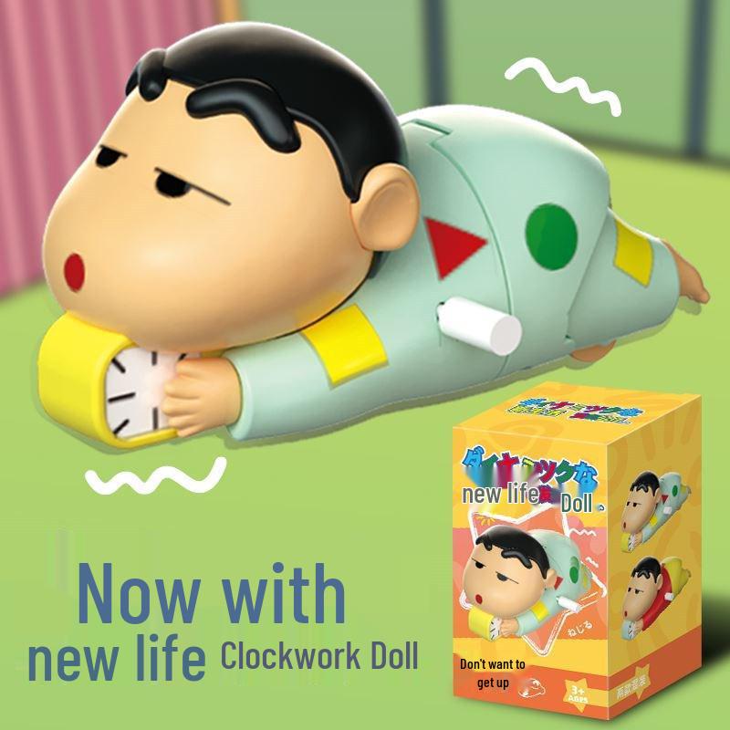 

Крейн Шин-чан Динамическая заводная кукла фигурка: Издание «Не хочу вставать»