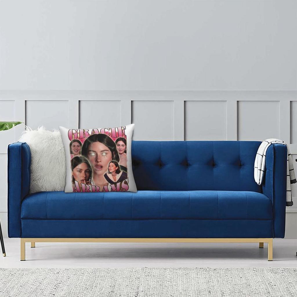 Gracie Abrams Pillowcase Printed Polyester Cushion Cover Decorative Pillow Case Cover Home Wholesale 40*40cm