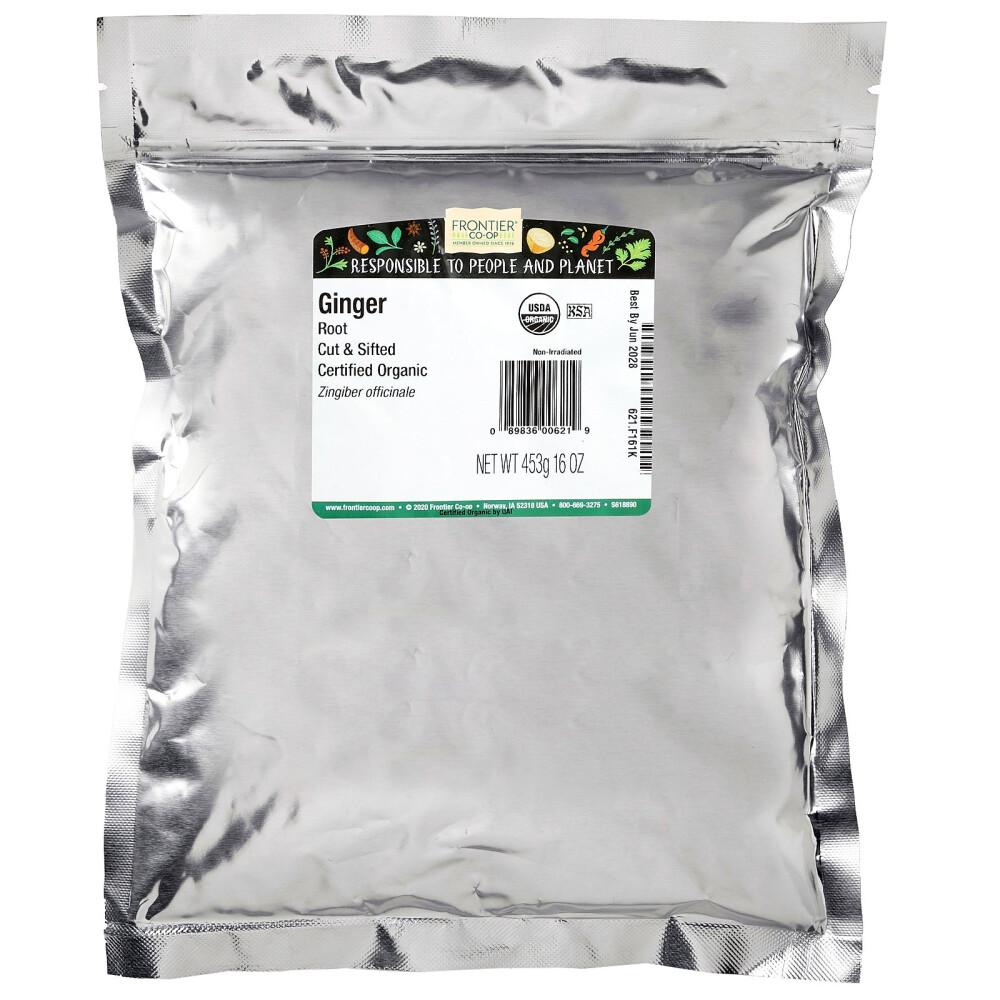 Frontier Natural Products Cut & Sifted Ginger Root 16 oz (453 g)
