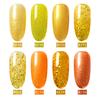 RBAN NAIL 7ml UV LED Soak-off żelowy lakier do paznokci Semi permanentny lakier holograficzny laserowy żel z cekinami
