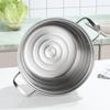 28cm Multi-Function Stainless Steel European Steamer with Double Grate and Soup Pot
