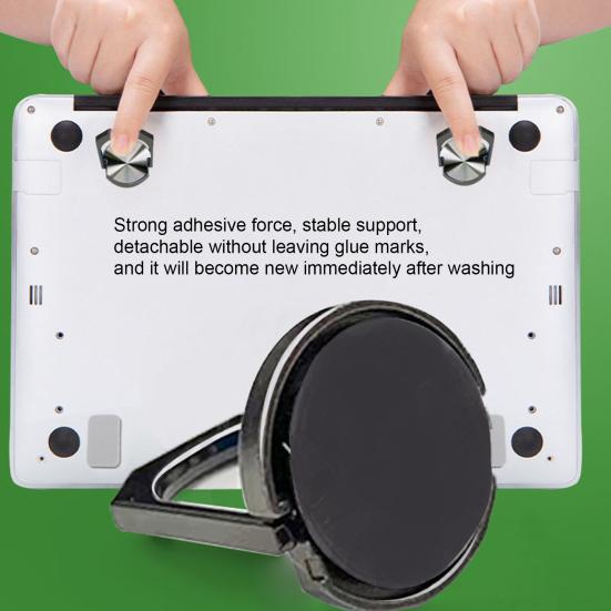 Laptop Stand Foldable Raise Tablets Strong Non-slip Load-bearing Cooling Support Foldable Stainless Laptop Holder Laptop Accessory