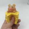 Bola de Estresse Divertida Esquilo de Alívio de Estresse Copo Animal de Estimação Aliviador de Estresse Rato de Queijo Queijo Espremer Brinquedo de Pegadinha Brinquedo Antiestresse Brinquedos Pequenos Brinquedo Fidget