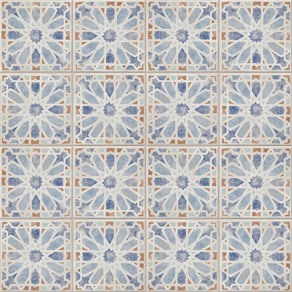 Decorative Stoneware Tile Patchwork Salerno Alhambra 20X20 Cm Class I